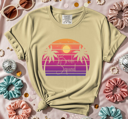Bride Squad Sunrise T-Shirt