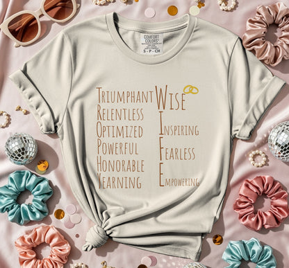 Trophy Wife Character Rings T-Shirt