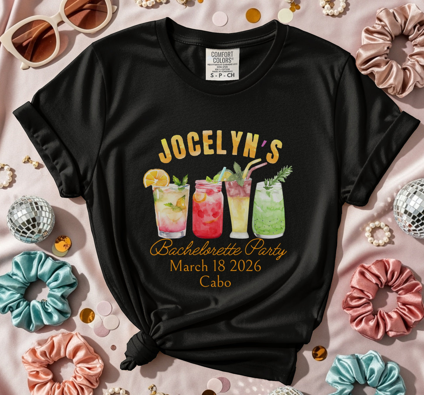 Customizable Bachelorette Party T-shirt