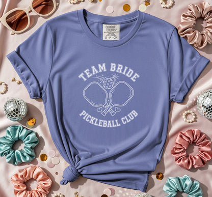 Team Bride Pickleball Club T-Shirt