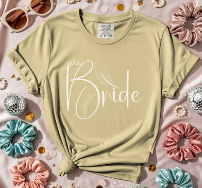 Bride Queen & Feather T-Shirt