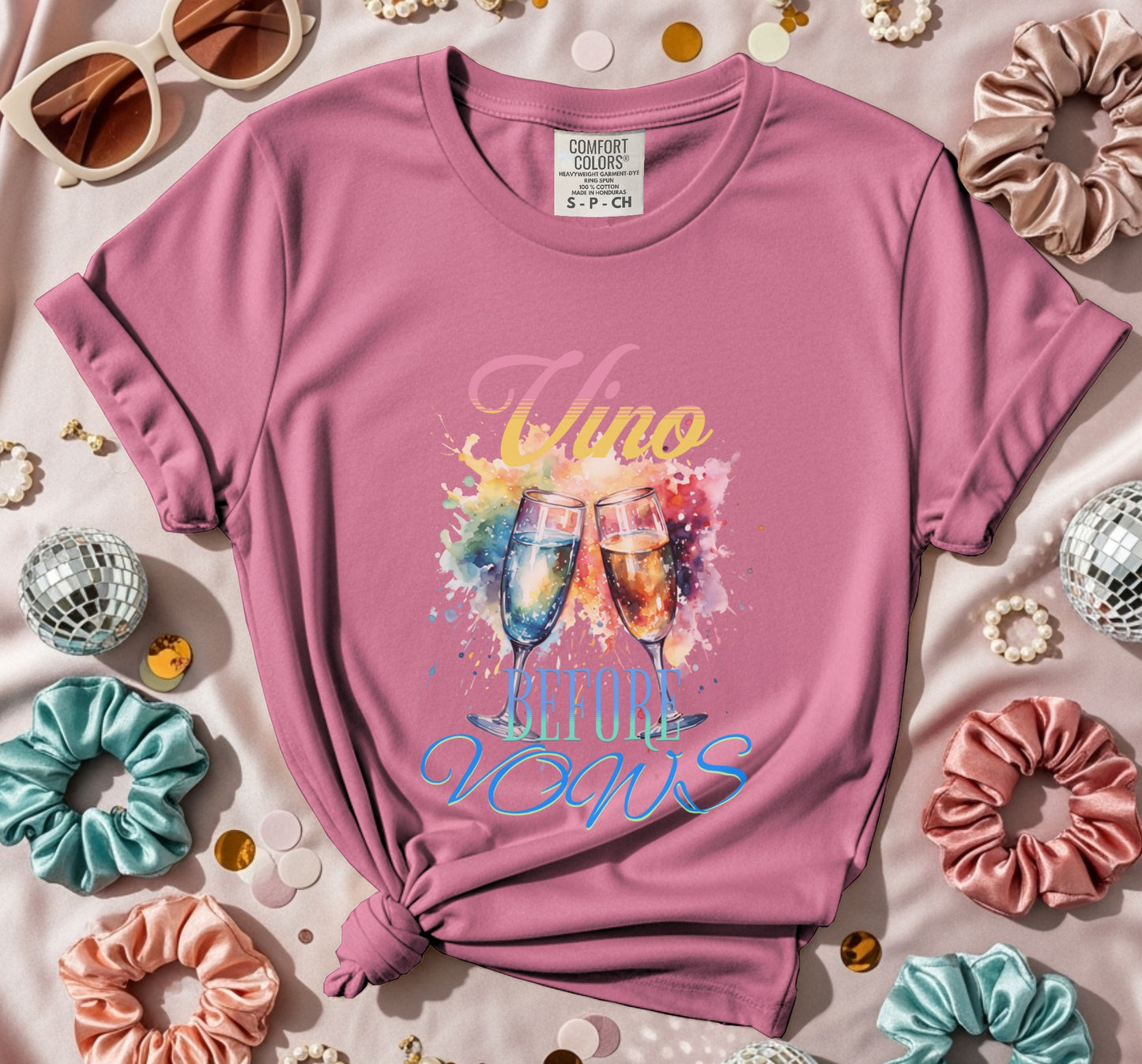 Vino Before Vows T-Shirt