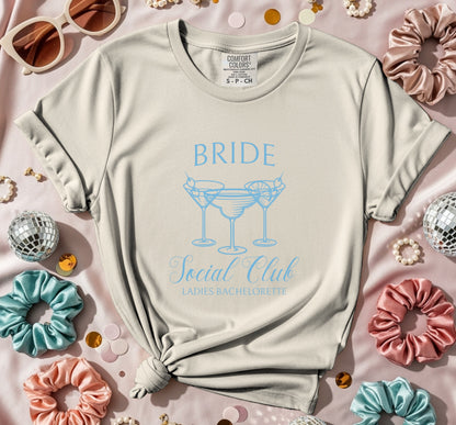 Bride Social Club Ladies Bachelorette T-Shirt