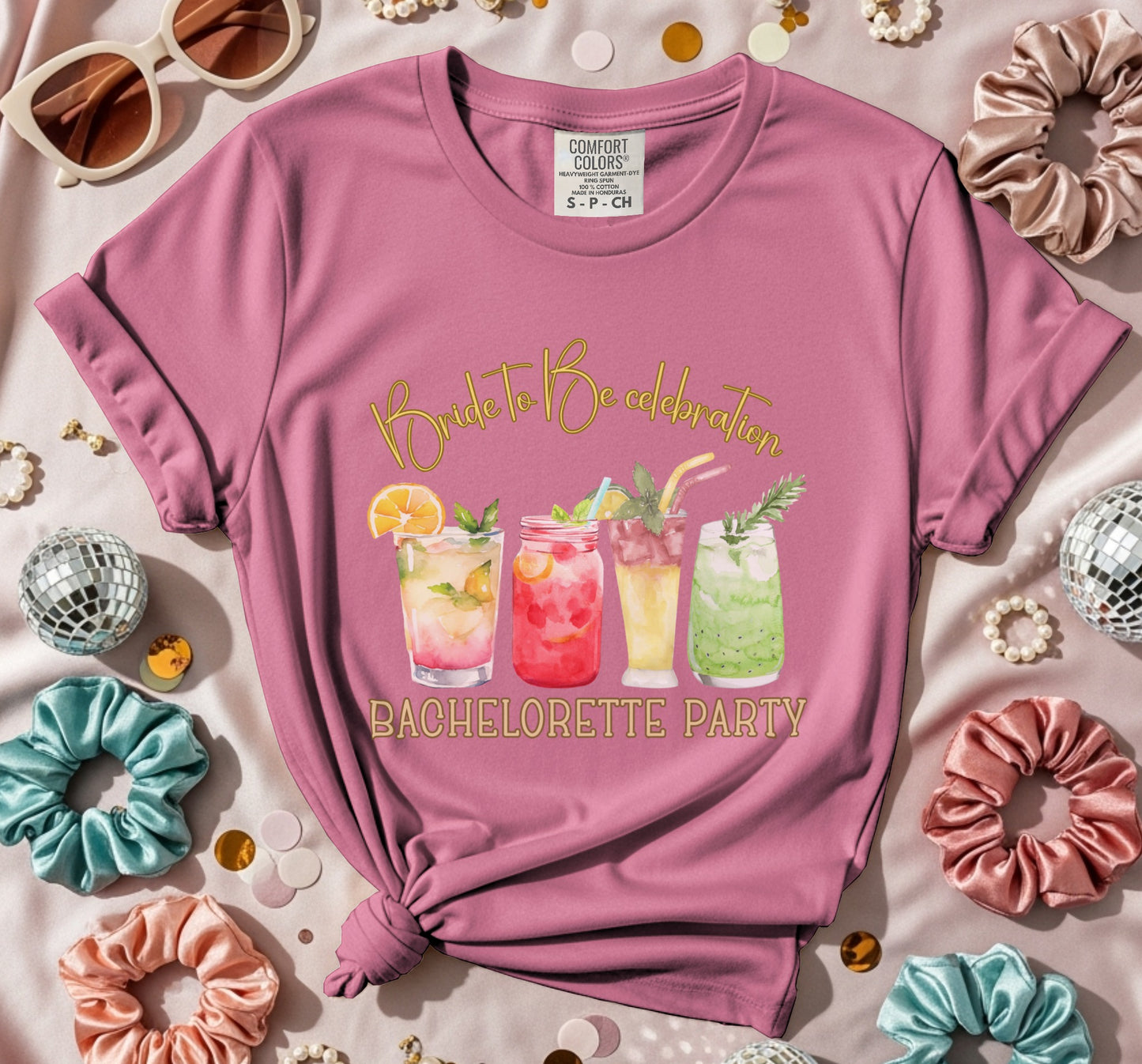 Bachelorette Party Cocktails J T-Shirt