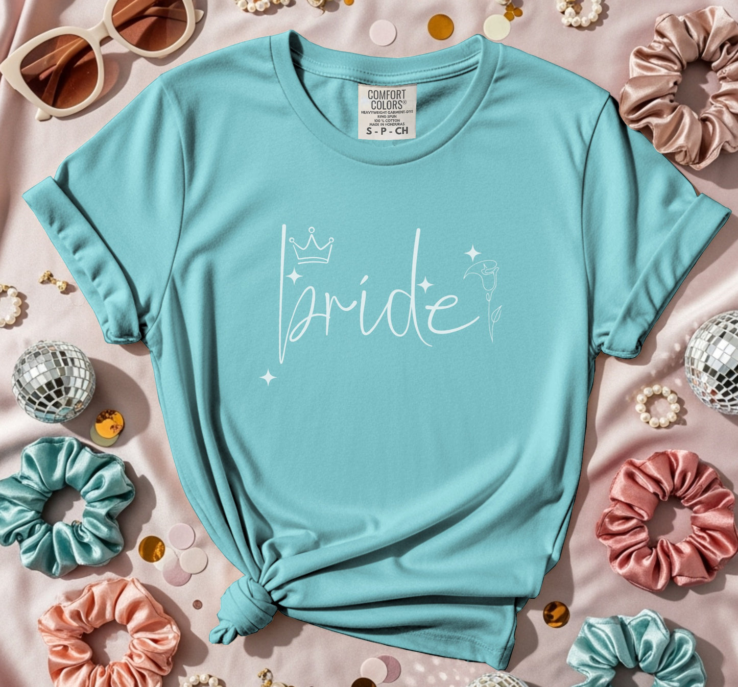 Bride Queen Shines and Lilies T-Shirt