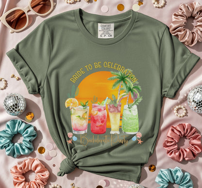 Bachelorette Cocktails Party W T-Shirt