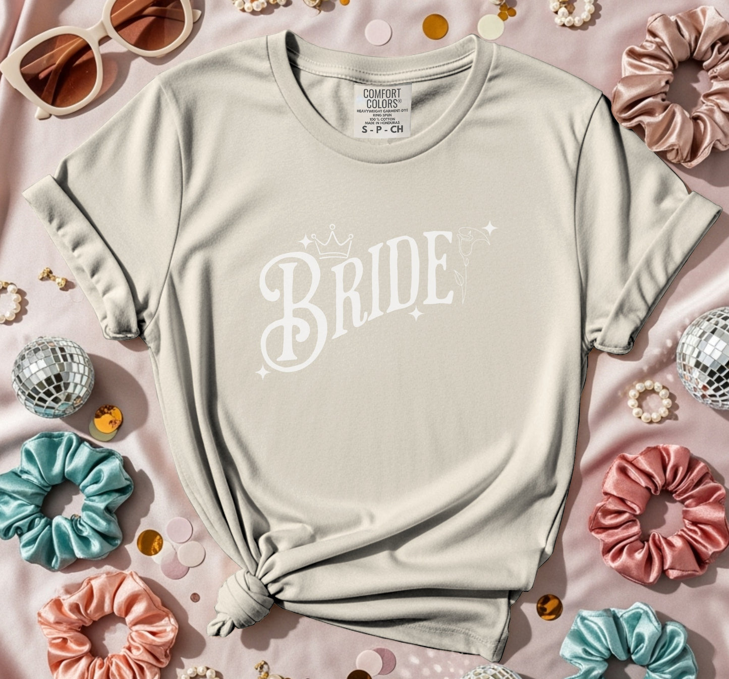 Bride Queen Lilies T-Shirt
