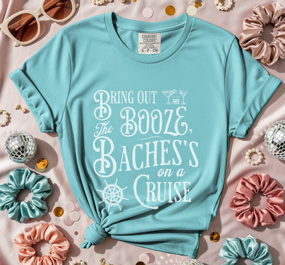 The Booze Bachelorette Cruise T-shirt