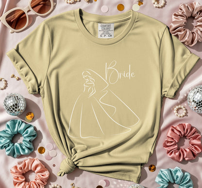 Bride Line Art T-Shirt