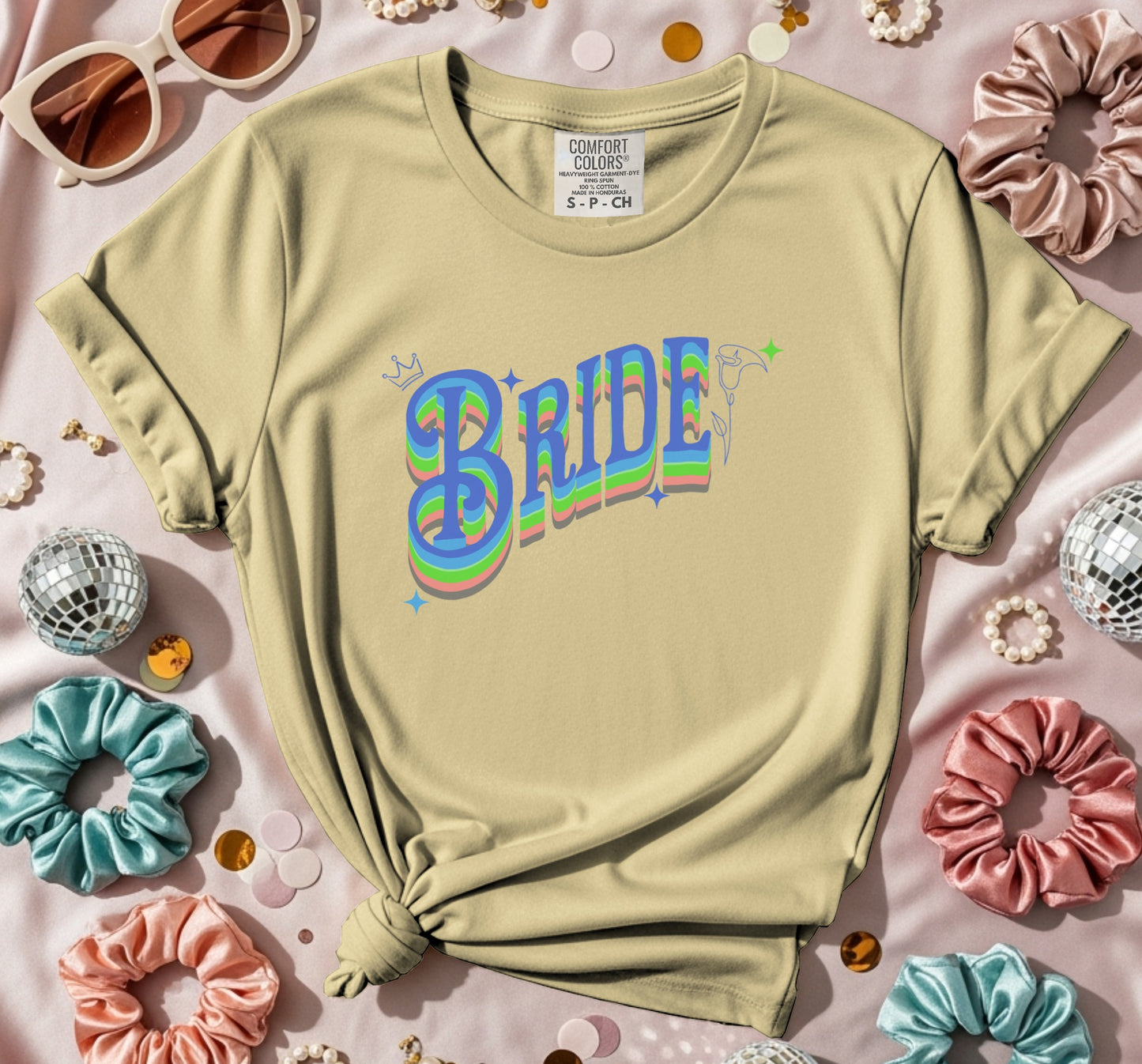 Bride Layered Colors T-Shirt