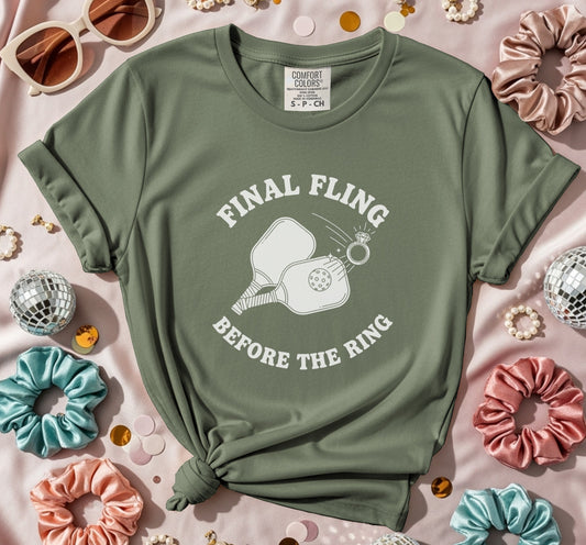 Pickleball Paddles Bachelorette T-Shirt