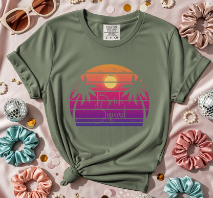 Bride Squad Sunrise T-Shirt