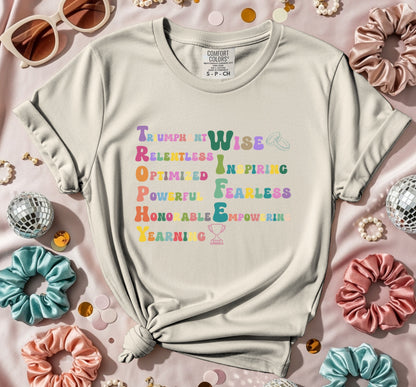 Trophy Wife Colorful T-Shirt
