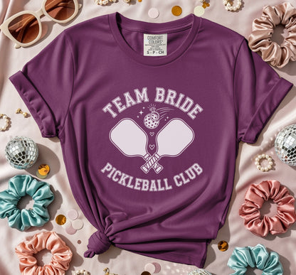 Team Bride Pickleball Club T-Shirt