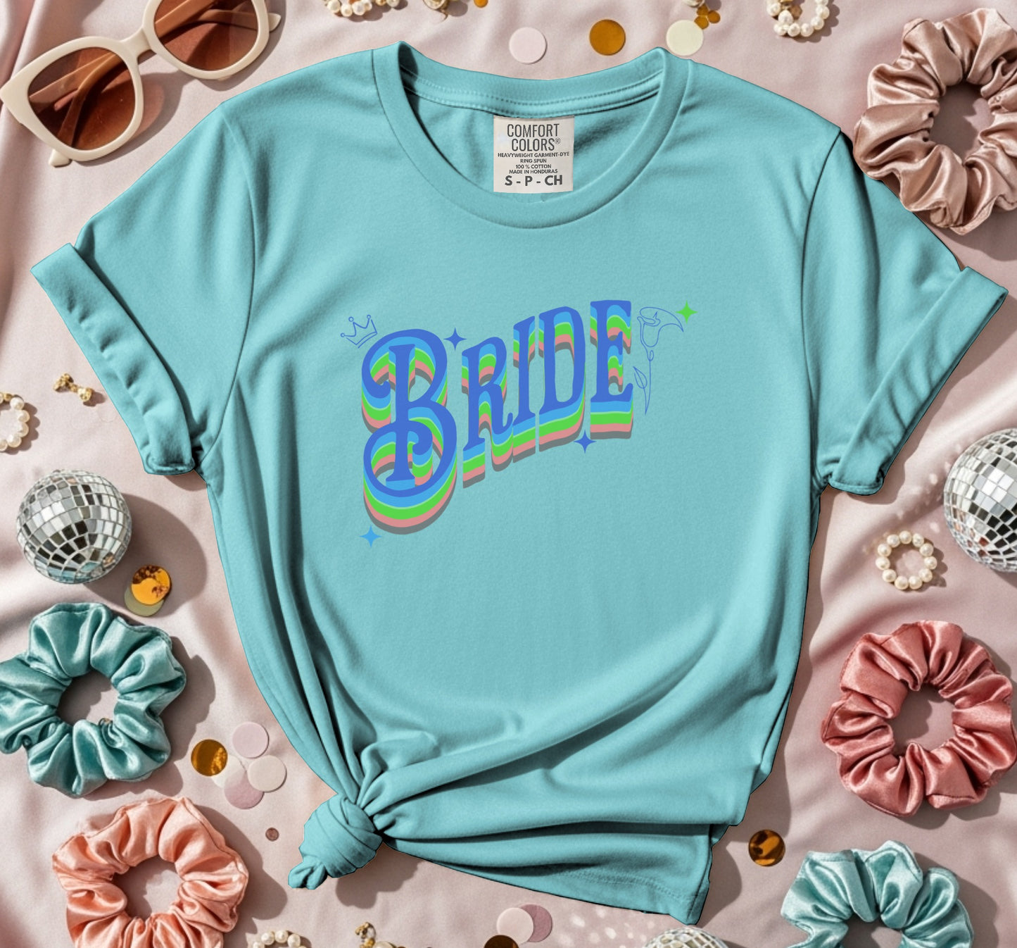 Bride Layered Colors T-Shirt