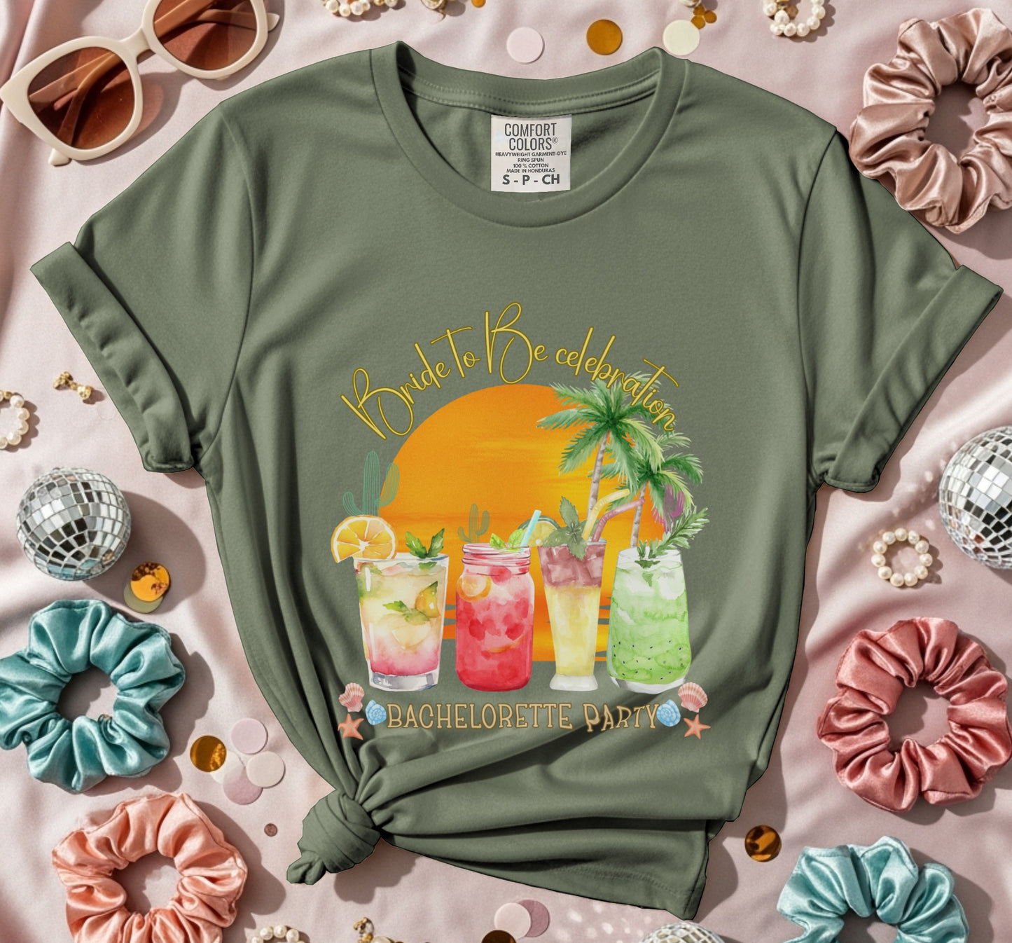 Bachelorette Party Cocktails E T-Shirt