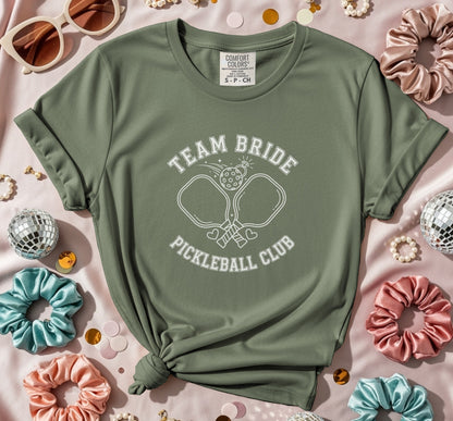 Team Bride Pickleball Club T-Shirt