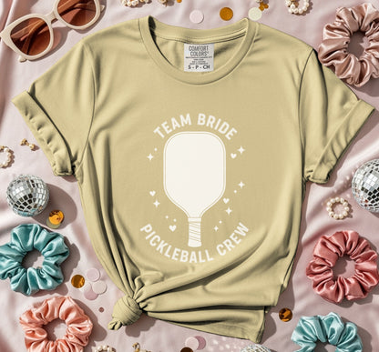 Team Bride Pickleball Crew Shining T-Shirt