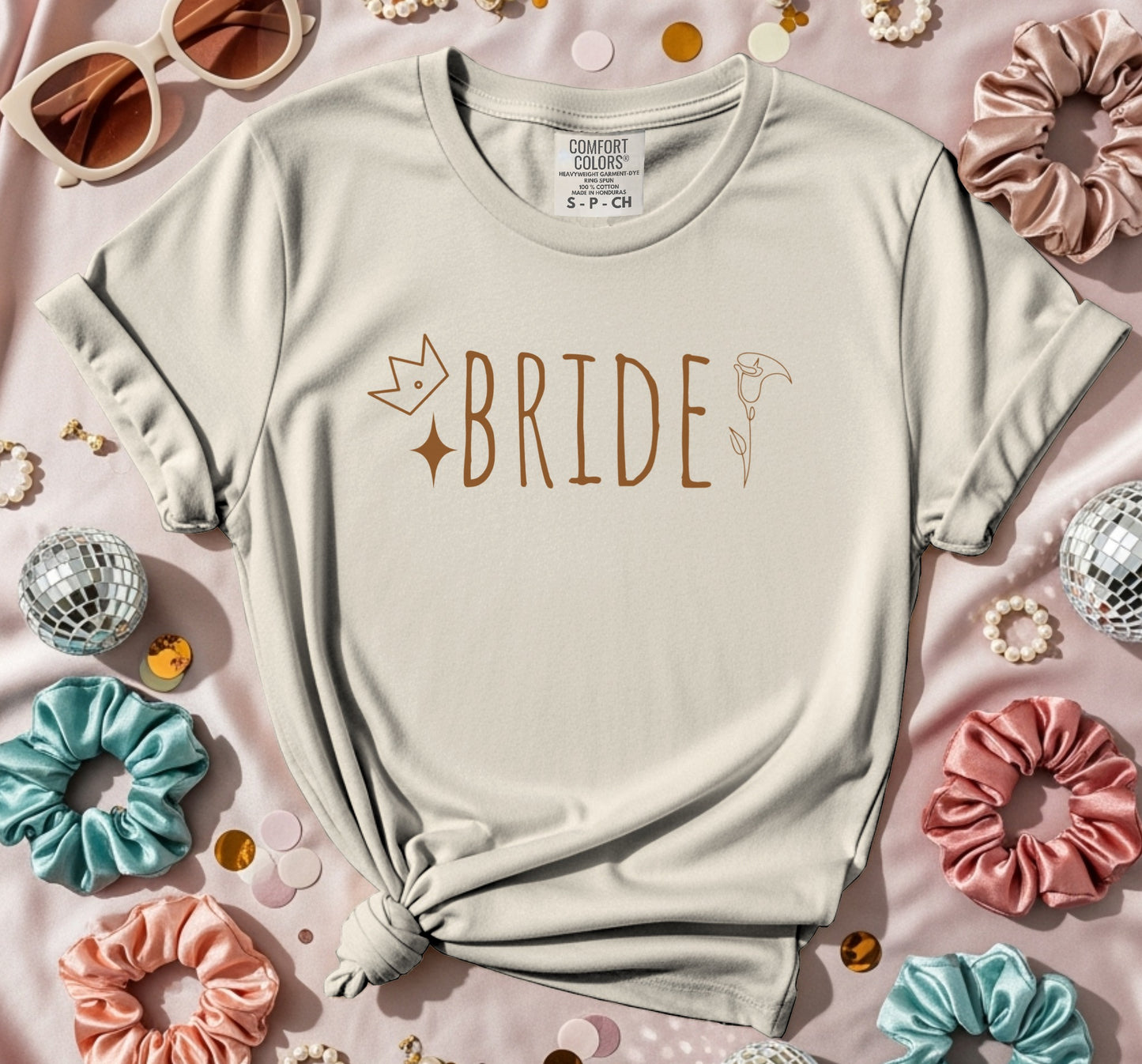 Bride Queen Lilies Shining T-Shirt
