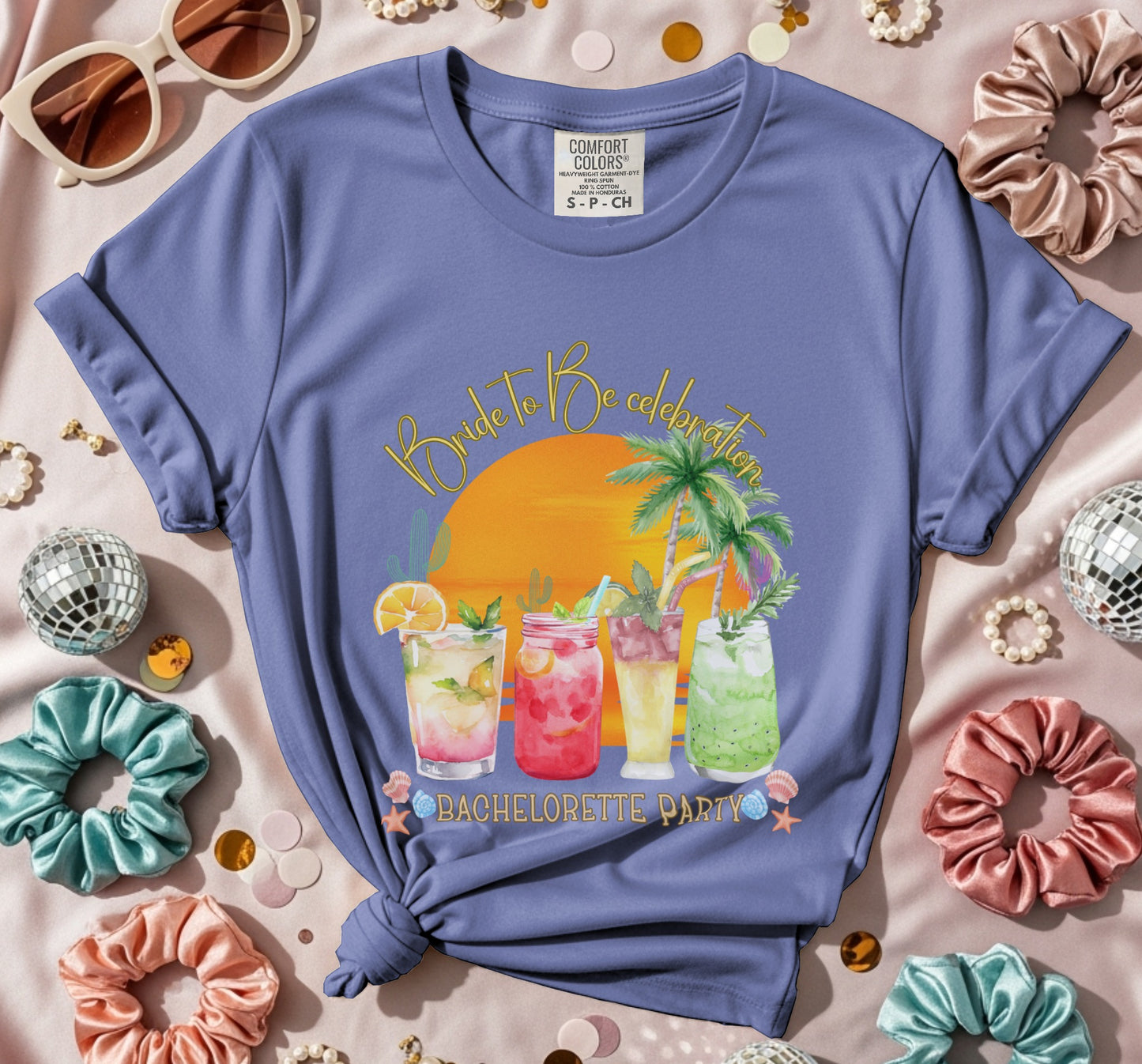 Bachelorette Party Cocktails E T-Shirt