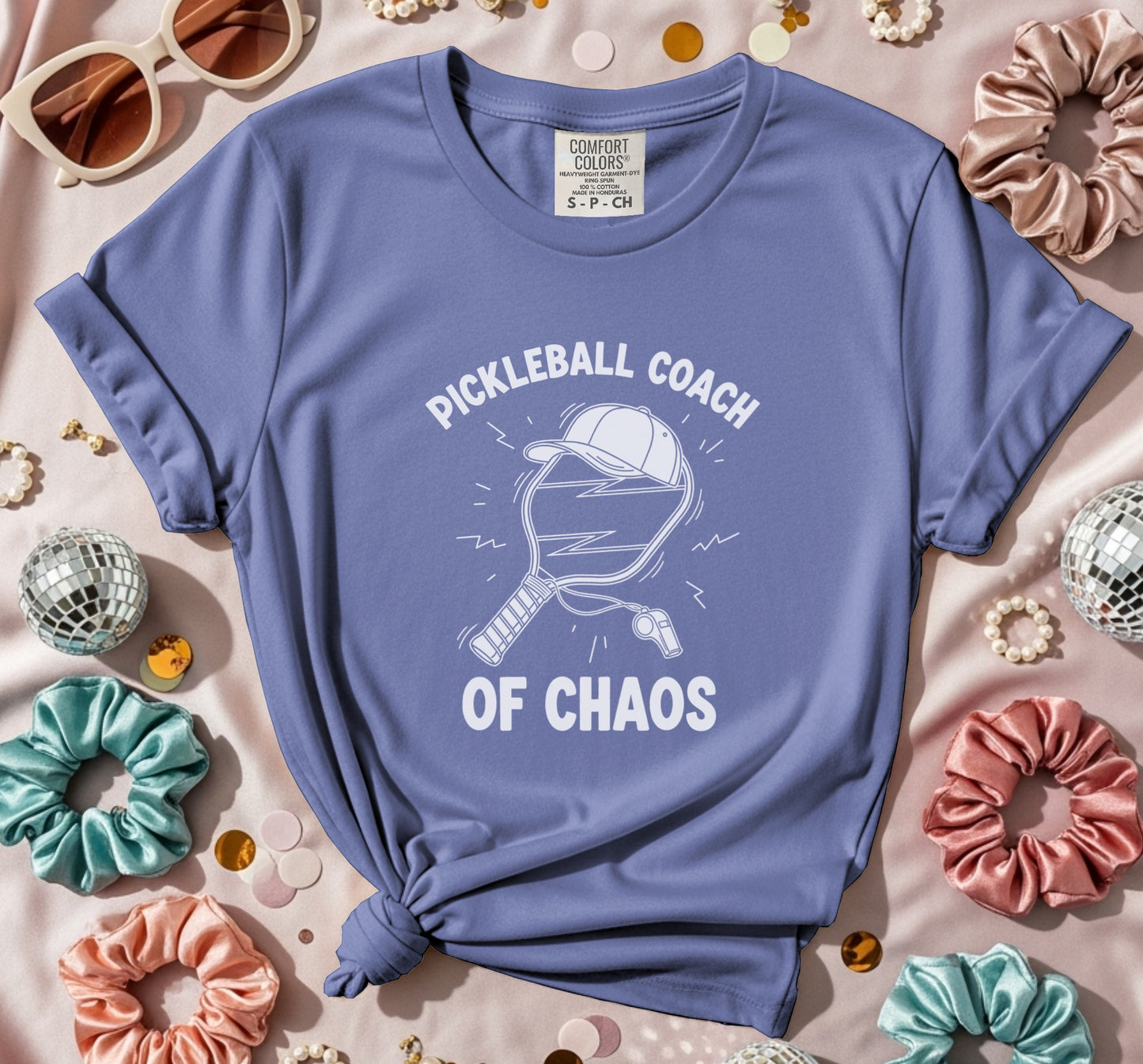 Pickleball Coach Of Chaos T-Shirt