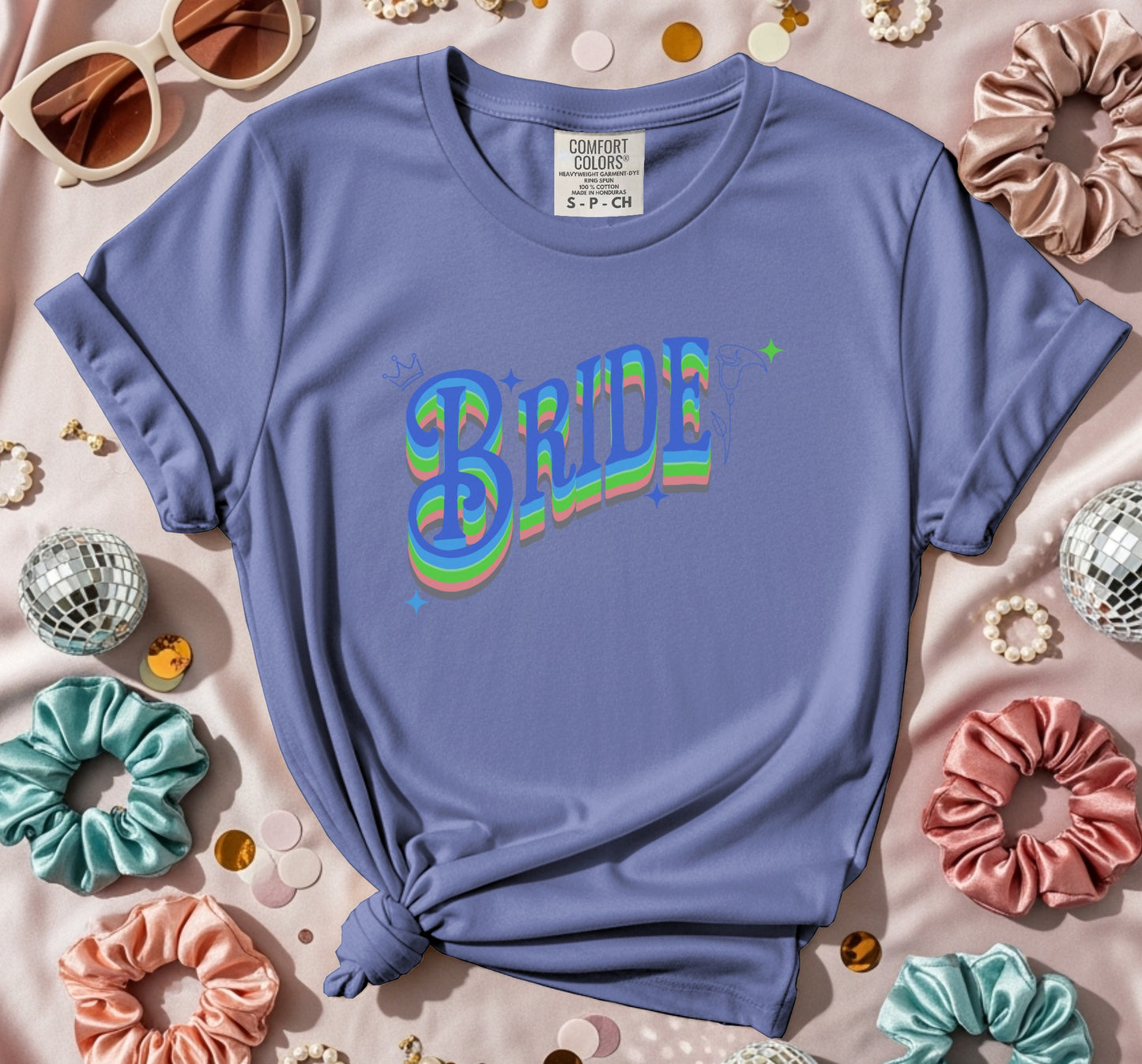 Bride Layered Colors T-Shirt