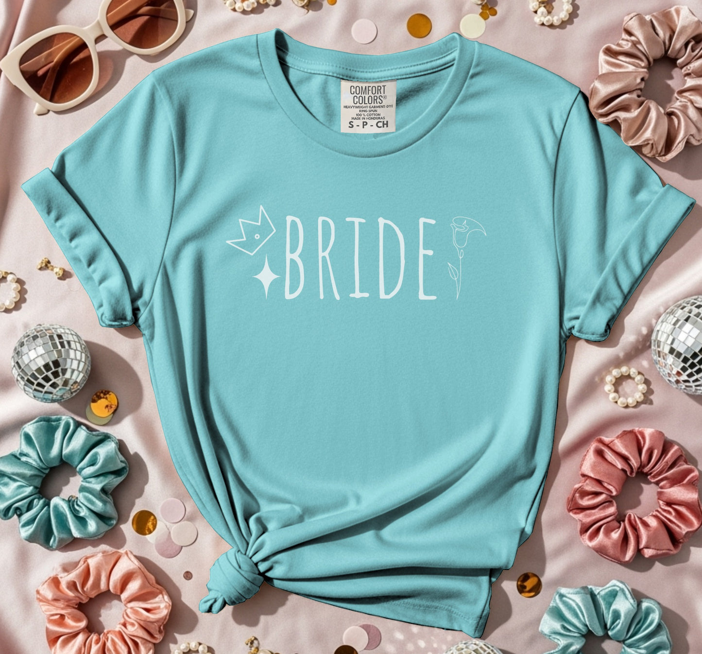Bride Queen Lilies Shining T-Shirt