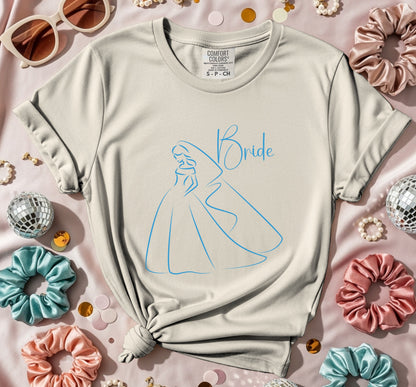Bride Line Art T-Shirt