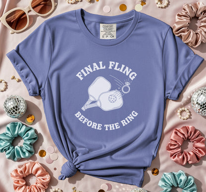 Pickleball Paddles Bachelorette T-Shirt