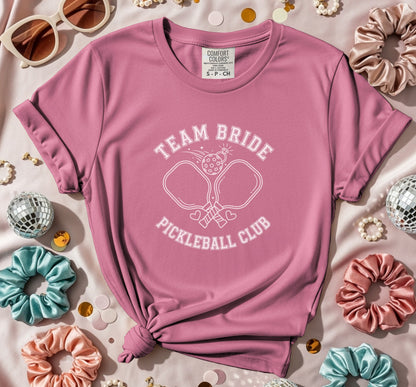 Team Bride Pickleball Club T-Shirt