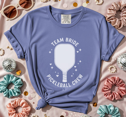 Team Bride Pickleball Crew Shining T-Shirt