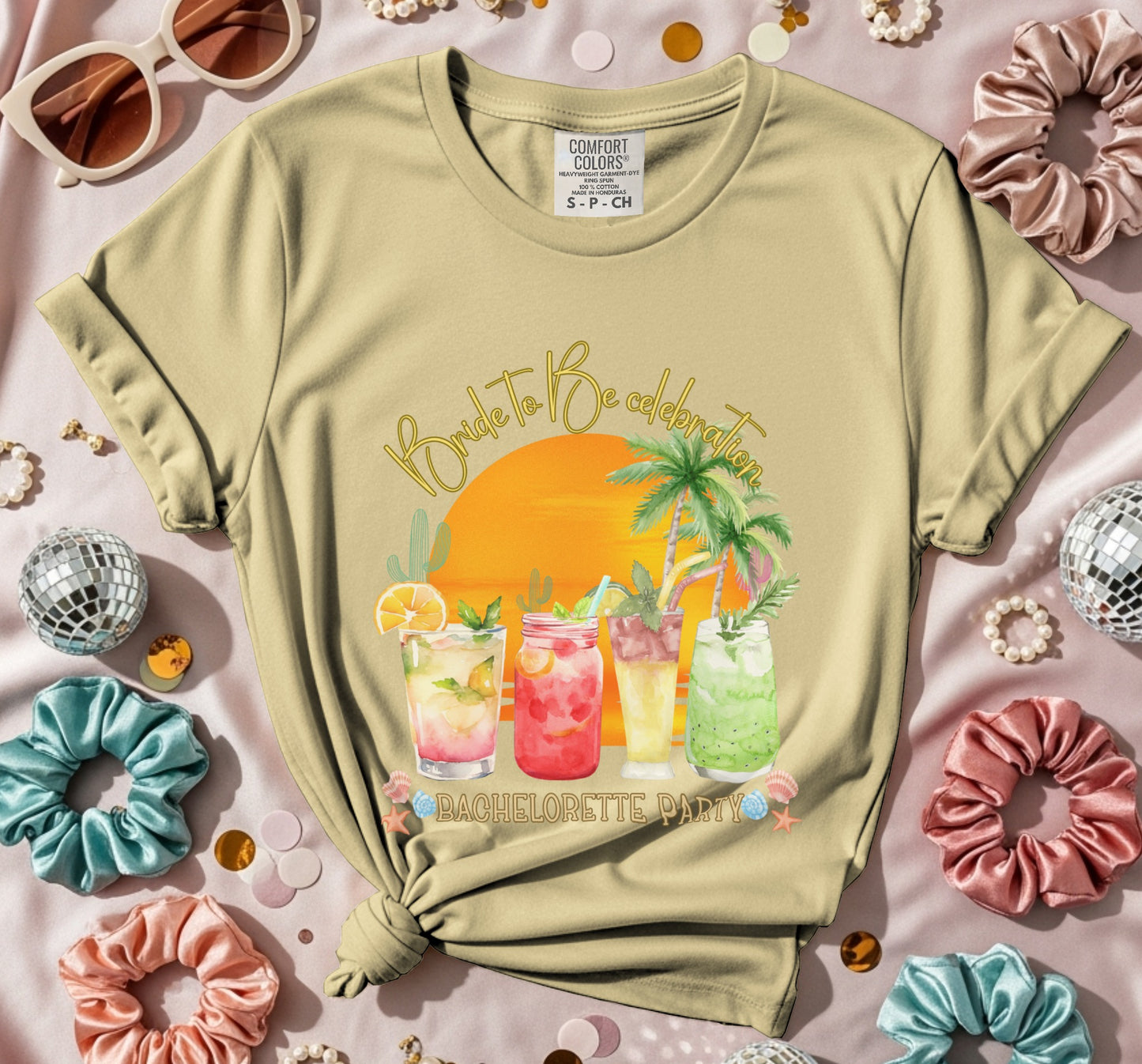 Bachelorette Party Cocktails E T-Shirt