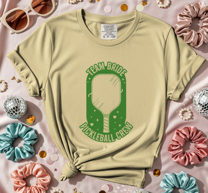 Team Bride Pickleball Crew T-Shirt