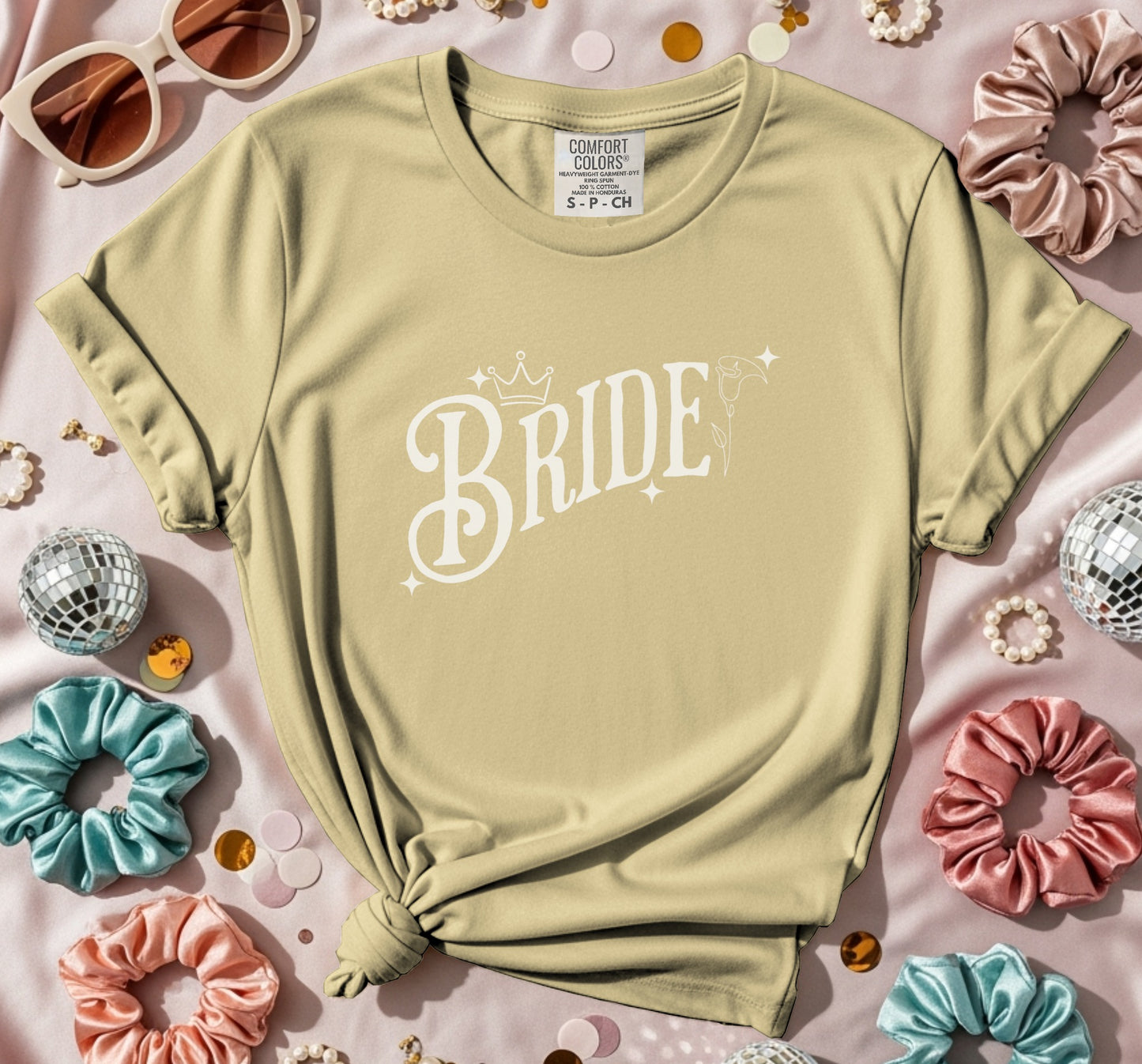Bride Queen Lilies T-Shirt