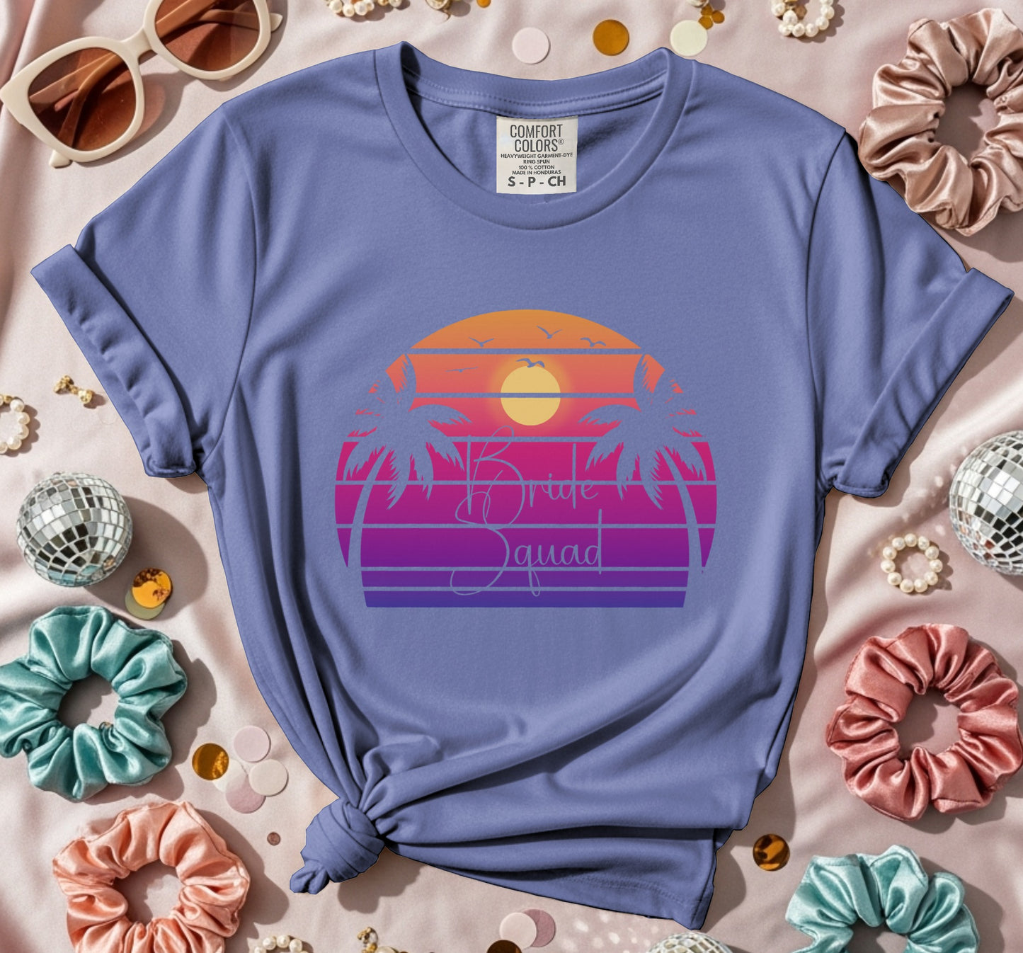 Bride Squad Sunrise T-Shirt