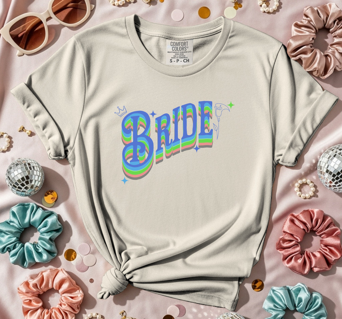 Bride Layered Colors T-Shirt