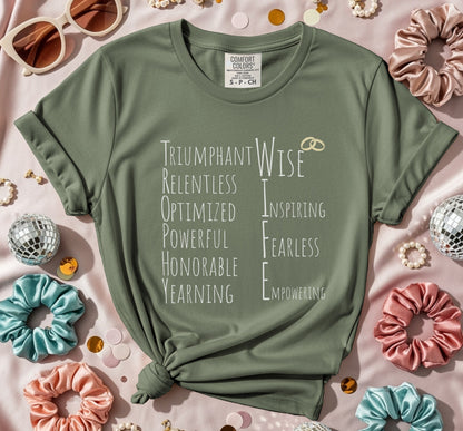Trophy Wife Character Rings T-Shirt