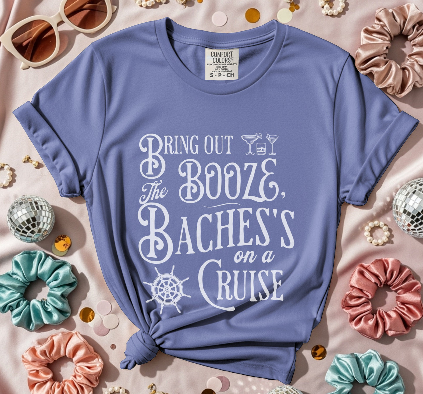The Booze Bachelorette Cruise T-shirt