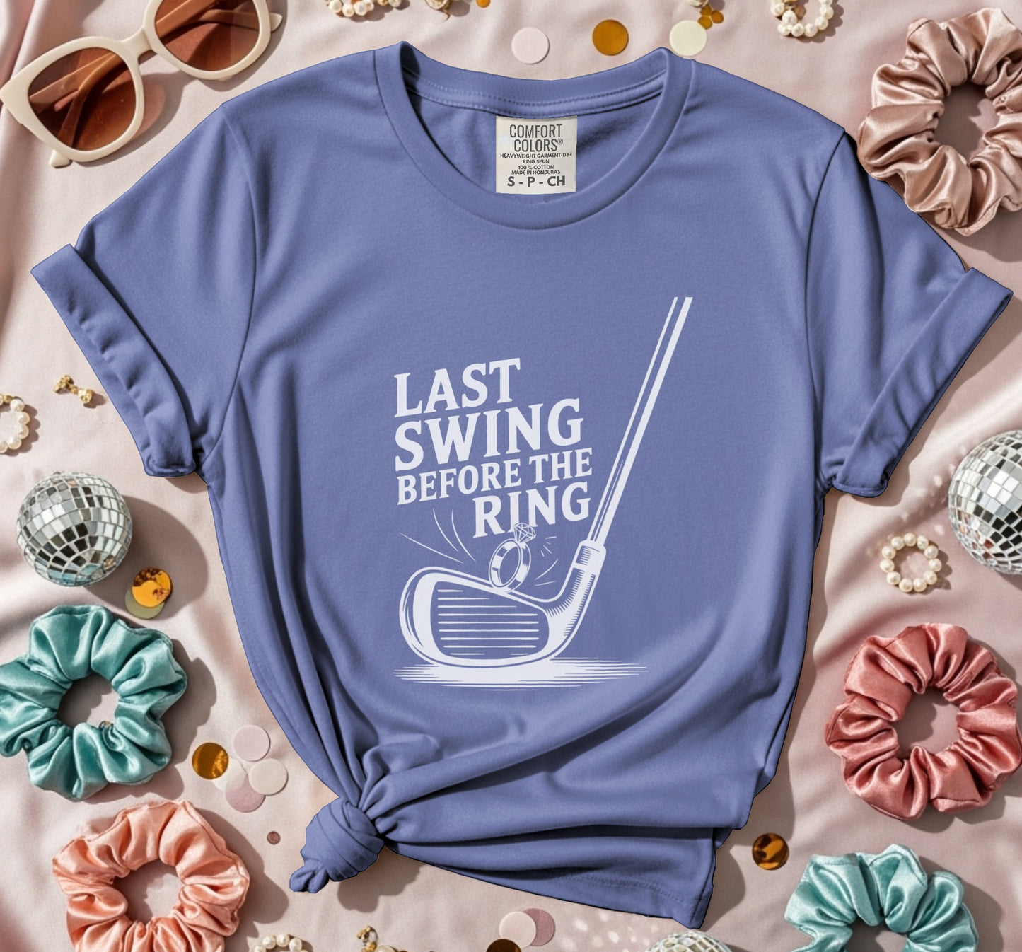 Last Swing Before The Ring Golf T-Shirt