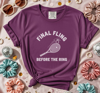 Tennis Racquet Fling T-Shirt