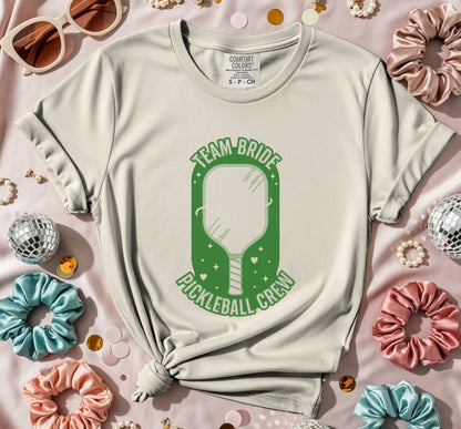 Team Bride Pickleball Crew T-Shirt