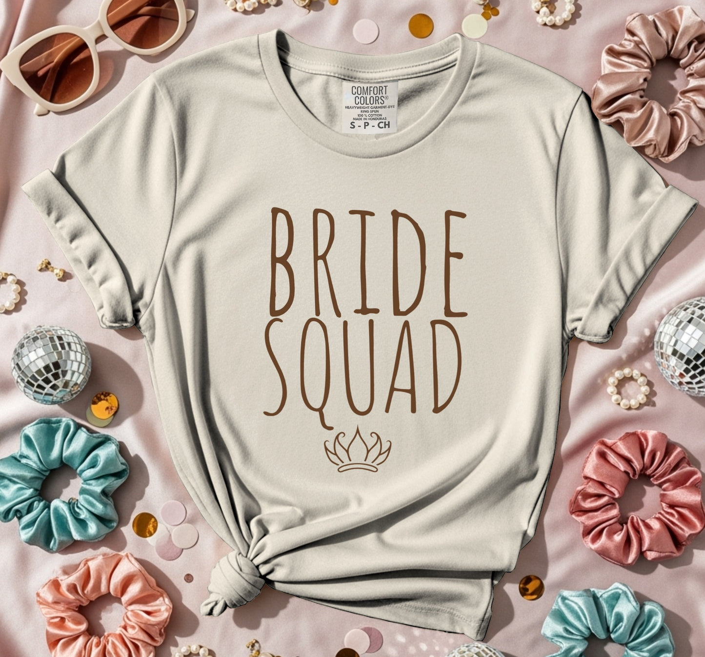 Bride Squad Lily T-Shirt