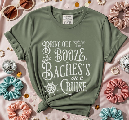 The Booze Bachelorette Cruise T-shirt