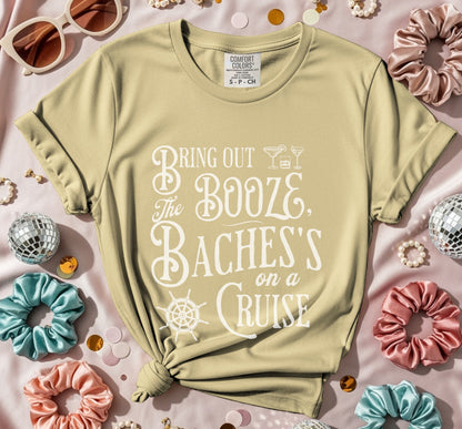 The Booze Bachelorette Cruise T-shirt