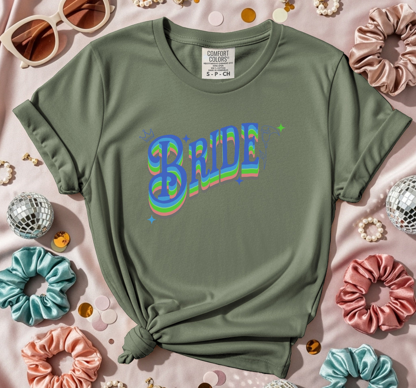 Bride Layered Colors T-Shirt