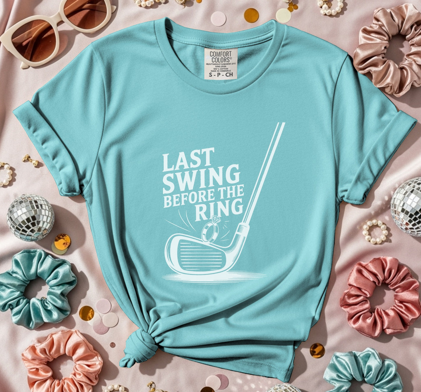Last Swing Before The Ring Golf T-Shirt