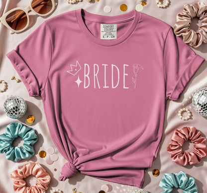 Bride Queen Lilies Shining T-Shirt