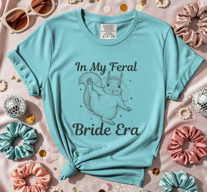 In My Feral Bride Era Funny T-Shirt for Women
