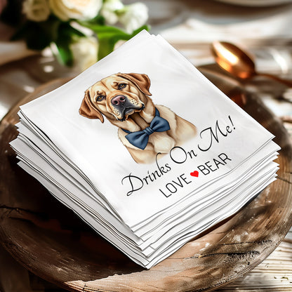 Customizable Wedding X Napkins