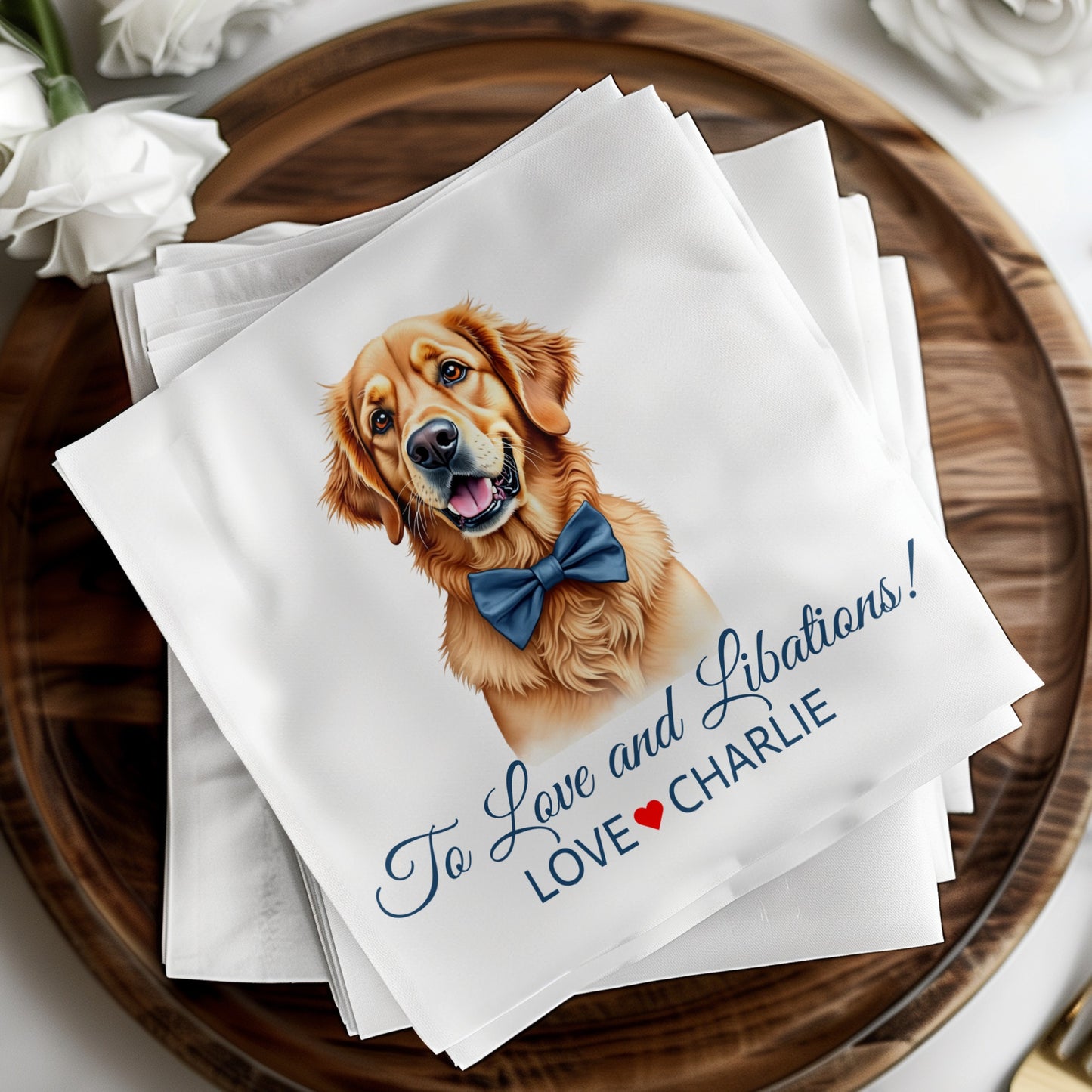 Customizable Wedding S Napkins